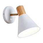 Wall Sconces Lighting, White Dimmable Wood Style Reading Lamp, Ad.... Fixed Price $51.30.
