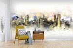 3D Painting City ZHUA50907 Wallpaper Murals Removable Self-adhesive Ann. Fixed Price $28.73.