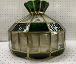 Aztec Stained Glass Ceiling Pendant Light 16" Dome Shade Brass Green 99173. Fixed Price $148.95.