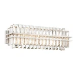 Polished Nickel Four Light Bath From The Hayes Collection. Fixed Price $598.00.