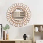 Hanging Wall Round Home Rattan Nordic Wicker Decor Art Mirrors Us. Fixed Price $23.79.