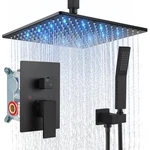 Ceiling Mount Shower Faucet Set With Handheld Spray High Pressure Fauc.... Fixed Price $253.50.
