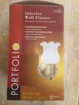 Portfolio Interior Wall Fixture #77921 (new). Fixed Price $25.00.