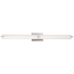 George Kovacs 39 1/2" Wide Led Brushed Nickel Bathroom Light. Fixed Price $399.99.