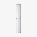 Waterworks Finot Wall Mounted Double Sconce White Cylindrical Shades. Fixed Price $1200.00.