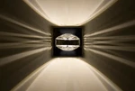 Besa Lighting OPTOS1W-CLCL-LED-CR Wall Sconce Chrome. Fixed Price $332.64.