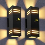 Mzliti Dusk To Dawn Outdoor Wall 2 Pack Modern Exterior Lighting Fixtures. Fixed Price $157.22.
