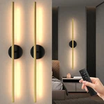 Battery Operated Wall Sconces, Set Of Two - Black Gold, Tartek Brand. Fixed Price $75.00.