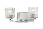 Z-lite 1929-2V Zaid Light 16"W Vanity Nickel. Fixed Price $164.00.