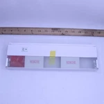 Progress Lighting Hide-a-lite Iii White 2-LIGHT Undercabinet Fixture. Fixed Price $18.58.
