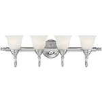 Savoy House Lighting 8-1062-4-CH Brunswick Bathroom Vanity Chrome. Fixed Price $274.00.