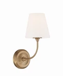 Crystorama Lighting Group 2441-OP Sylvan 13" Tall Wall Sconce Gold. Fixed Price $150.00.