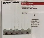 Nuvo Lighting 5 30" Vanity Strip, Polished Chrome SF77-196. Fixed Price $24.95.