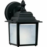 Maxim 66924 Side Single Light 9" Tall Led Outdoor Wall Sconce, Black. Fixed Price $75.50.