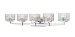 Z-lite 1927-5V Rubicon Light 36"W Vanity Chrome. Fixed Price $376.00.